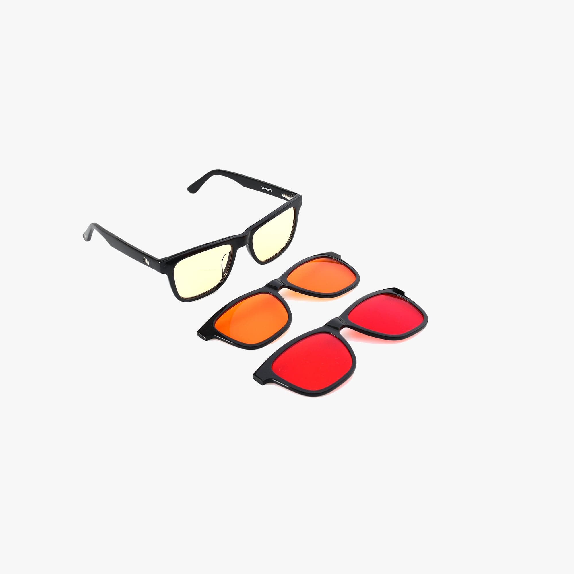 VivaRays Sol Clip'N'Go 3-in-1 Blue Light Blockers